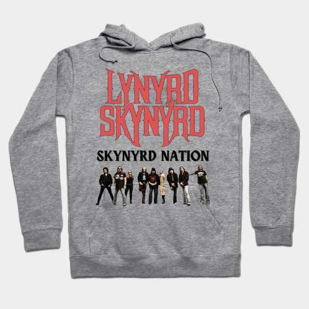 Skynyrd Nation Original Aesthetic Tribute 〶 Hoodie by Terahertz'Cloth